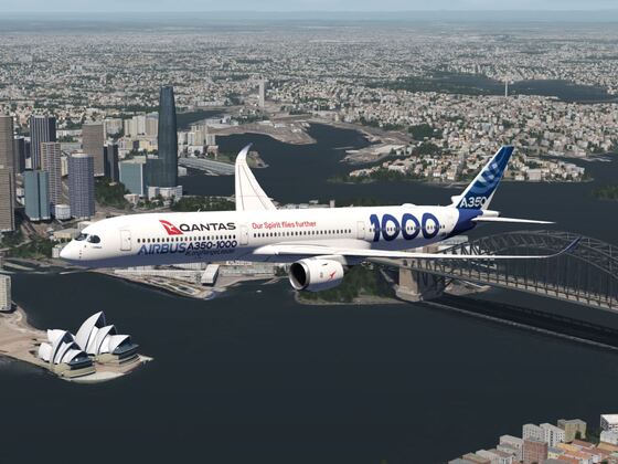 Fly over Sydney