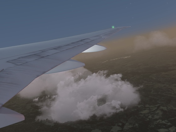 Flight from Beale to St Maarten DHL 777F