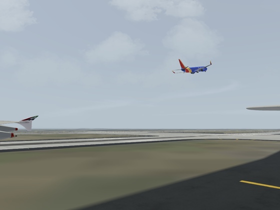 Departure out of KSJC airport Emirates A380