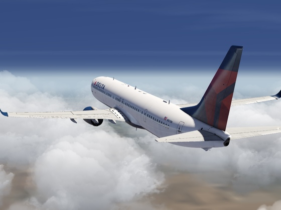 Flight to KAPC Delta Boeing 737NG
