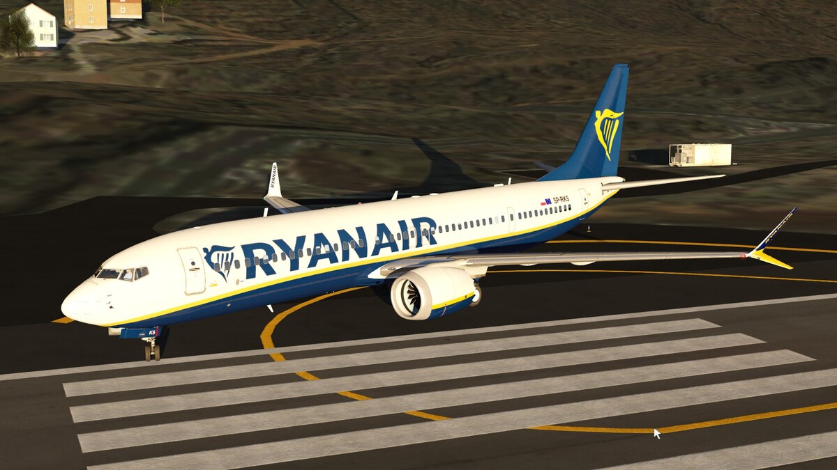 737 MAX Turnabout at El Hierro GCHI