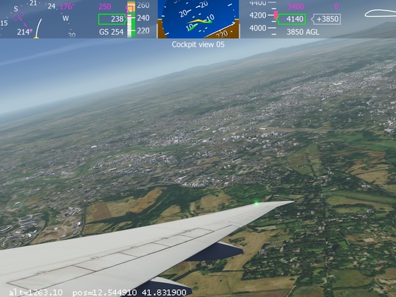 Triple 7 over Roma